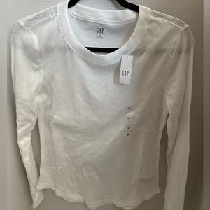 GAP White Thermal Tee
